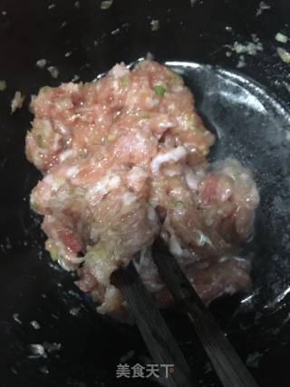 心里美汆肉丸的做法步骤：10