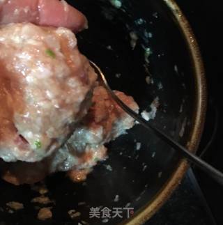心里美汆肉丸的做法步骤：24