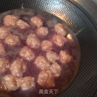 心里美汆肉丸的做法步骤：25