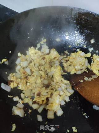 茼蒿鸡蛋的做法步骤：5