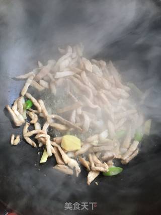 肉丝炒长豆角的做法步骤：5