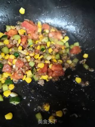 家常玉米豆腐的做法步骤：8