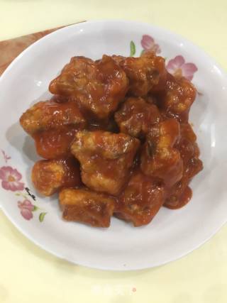 酸甜排骨的做法步骤：12