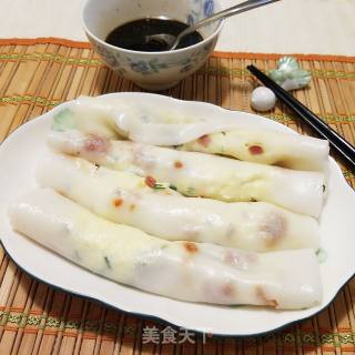 叉烧肠粉的做法步骤：9