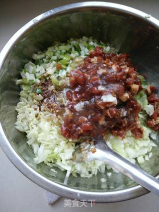 白菜猪肉水饺的做法步骤：8