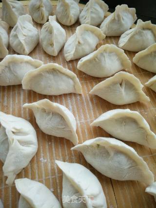 白菜猪肉水饺的做法步骤：13