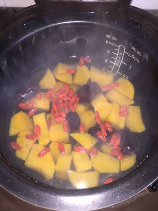 红薯桃胶汤的做法步骤：5