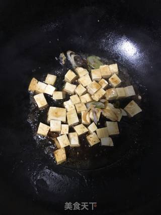 豆腐青菜热汤面的做法步骤：2