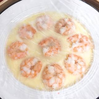 虾仁水蒸蛋的做法步骤：5