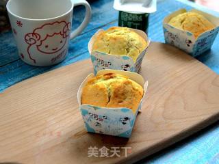 蔓越莓香蕉玛芬的做法步骤：6