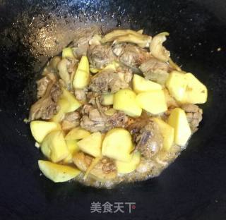 土豆烧鸭的做法步骤：5