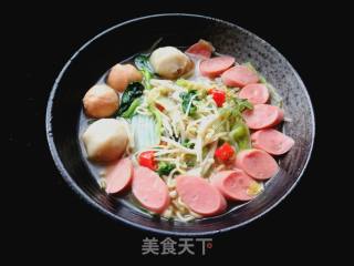 煮方便面的做法步骤：9