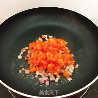 茄汁牛肉盖饭的做法步骤：4