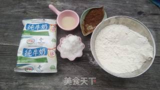 可可豆沙发糕的做法步骤：1