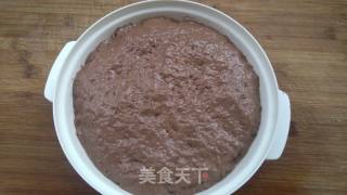 可可豆沙发糕的做法步骤：10