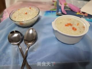 排骨芋头胡萝卜粥的做法步骤：1
