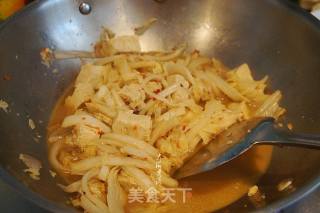 白菜炖冻豆腐的做法步骤：6