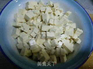 小葱拌豆腐的做法步骤：1