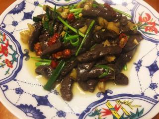 酸辣鸡血的做法步骤：5