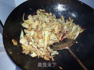 干煸菜花的做法步骤：11