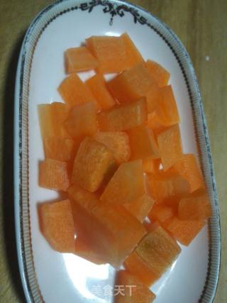 冻豆腐炒三丁的做法步骤：3