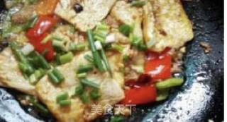 香煎豆腐的做法步骤：4