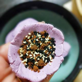 紫薯糍粑的做法步骤：5