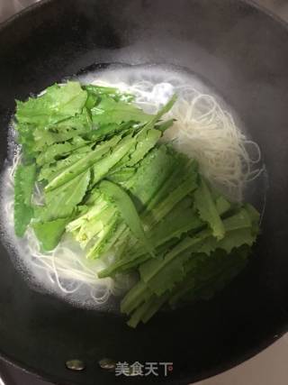 白蛋清汤面的做法步骤：2