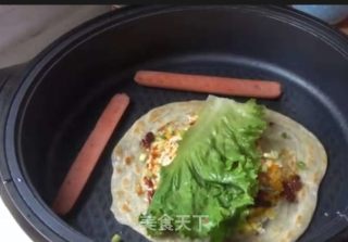 如何做出香脆软的鸡蛋灌饼（手抓饼）？这一步非常重要，纯手工自制，十分钟做好，简单易学，比外面卖的更好吃更营养！的做法步骤：14