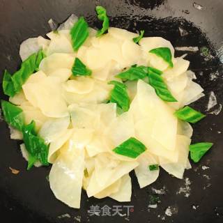 青椒土豆片的做法步骤：6