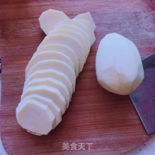 炸红薯片的做法步骤：1
