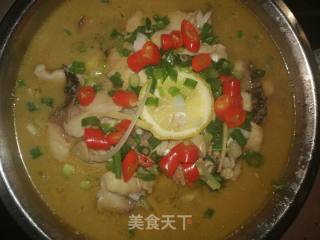 金汤酸菜鱼的做法步骤：11