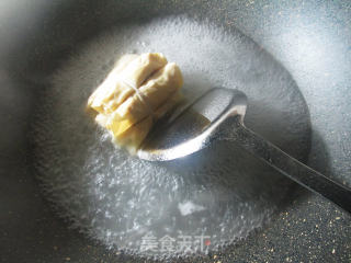 榨菜丝面结煮粉条的做法步骤：2
