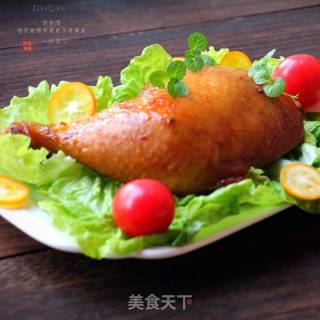 烤鸡腿的做法步骤：11
