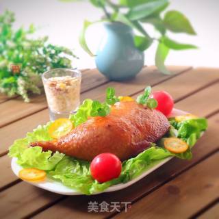 烤鸡腿的做法步骤：13
