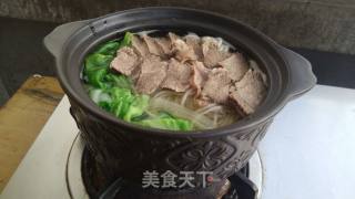 清汤牛肉土豆粉的做法步骤：14