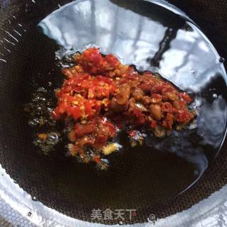 香辣豆干肉末米线的做法步骤：3
