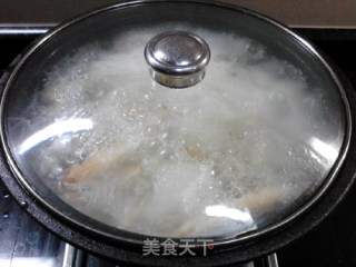 清汤白萝卜炖羊肉的做法步骤：10