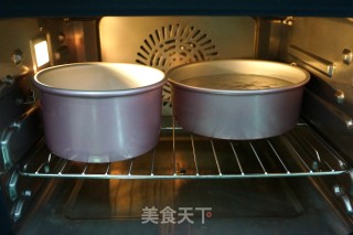 黑米粉戚风蛋糕的做法步骤：10