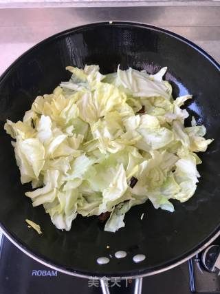 手撕包菜的做法步骤：4