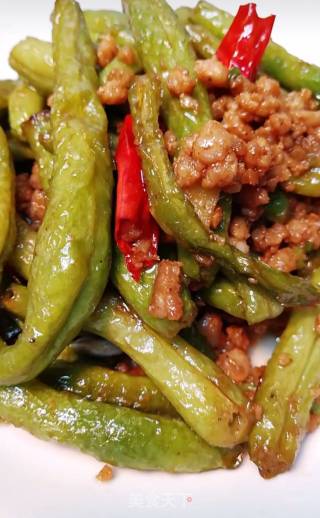 干煸无丝豆角的做法步骤：8