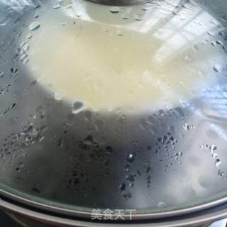 翡翠虾仁蒸蛋的做法步骤：5