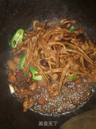 干锅鹅肉的做法步骤：7
