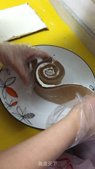 漩涡蛋糕的做法步骤：17
