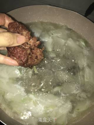 花蛤冬瓜汤的做法步骤：7