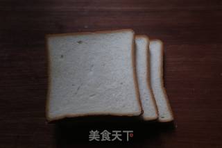 紫薯吐司盏的做法步骤：1