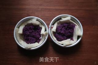 紫薯吐司盏的做法步骤：7
