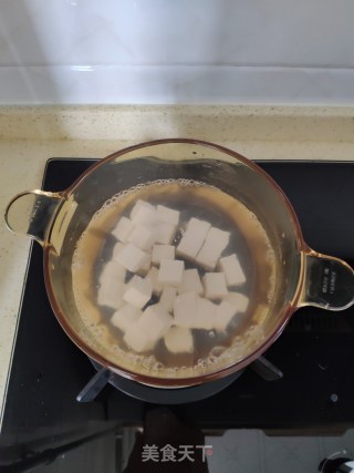 麻婆豆腐拌面的做法步骤：3