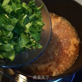 金针菇疙瘩汤的做法步骤：10