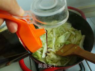 五花肉炖白菜粉条的做法步骤：8